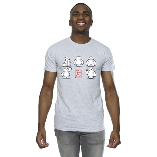 Disney - "Big Hero 6" T-Shirt für Herren (Grau) - Image 3