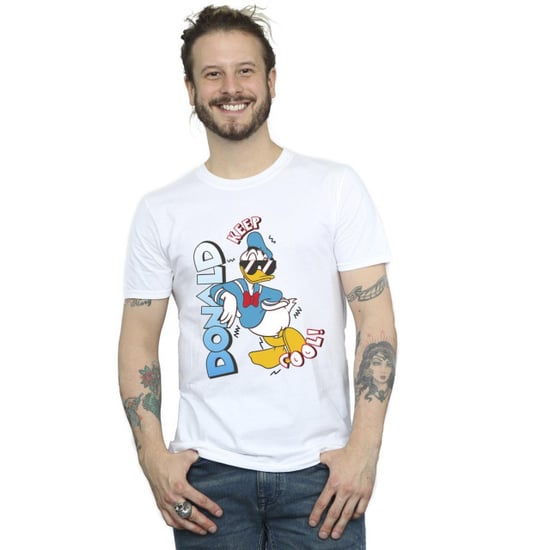 Disney - "Donald Duck Cool" T-Shirt für Herren (Weiß) - Image 3