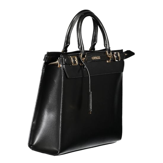 Schwarze Polyethylen-Handtasche - Image 2