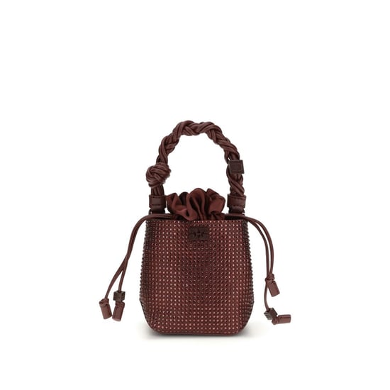 Bordeaux recycelte Polyester-Handtasche - Image 1