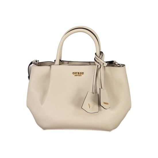 Beige Polyethylen-Handtasche - Image 1