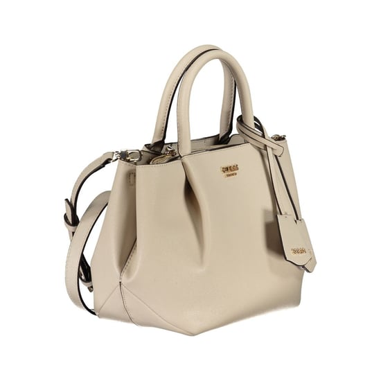 Beige Polyethylen-Handtasche - Image 2