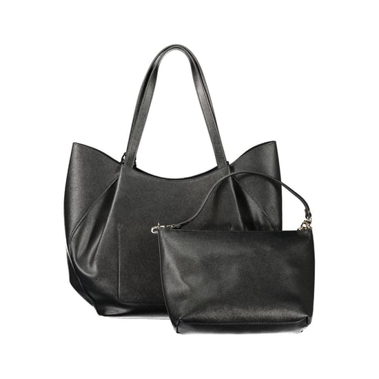 Schwarze Polyethylen-Handtasche - Image 2