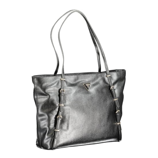 Schwarze Polyethylen-Handtasche - Image 2