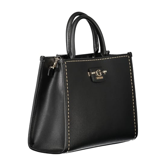 Schwarze Polyethylen-Handtasche - Image 2