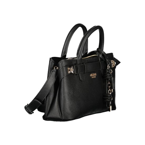 Schwarze Polyethylen-Handtasche - Image 2