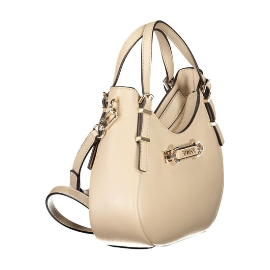 Beige Polyethylen-Handtasche - Image 2