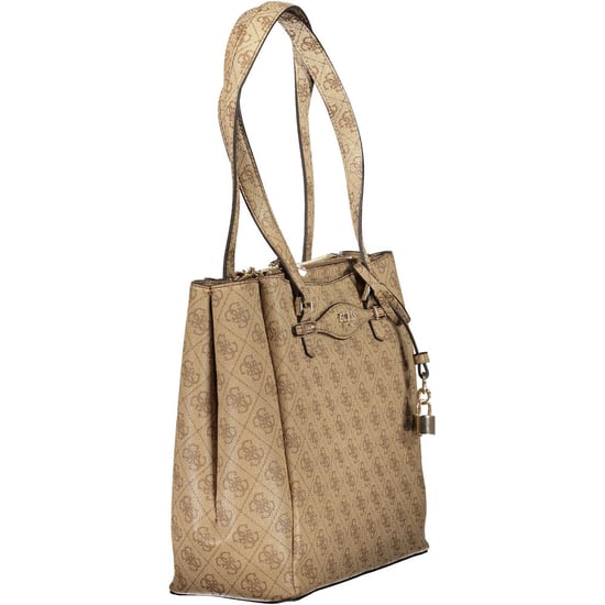 Beige Polyethylen-Handtasche - Image 2