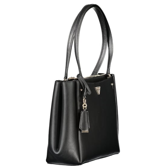 Schwarze Polyethylen-Handtasche - Image 2