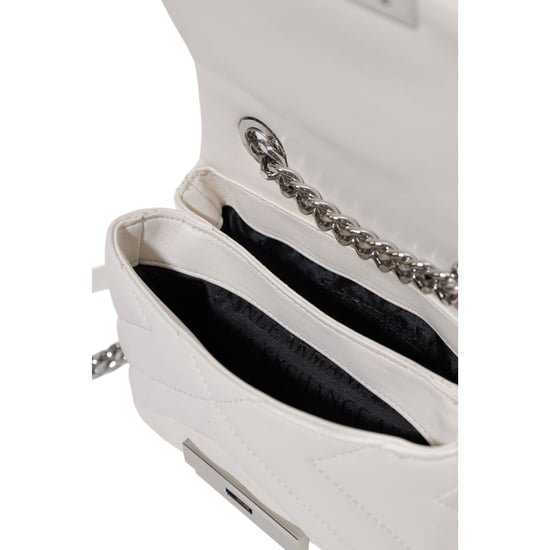 Weiße Polyester-Handtasche - Image 2