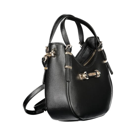 Schwarze Polyethylen-Handtasche - Image 2