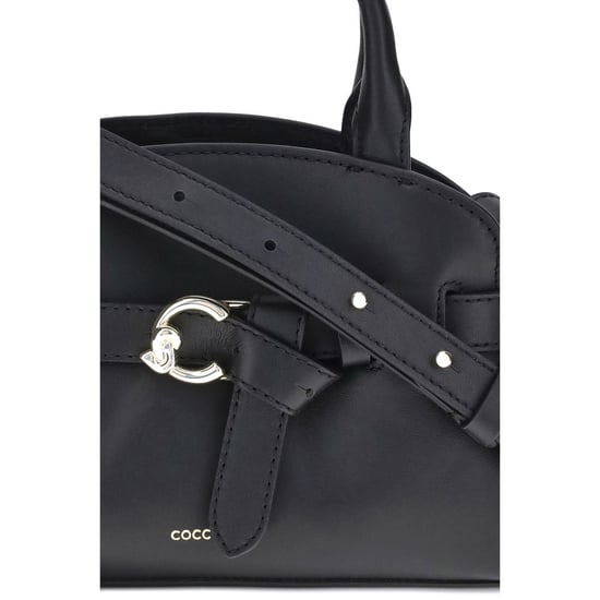 Schwarze Kalbsleder Bos Taurus Handtasche - Image 3