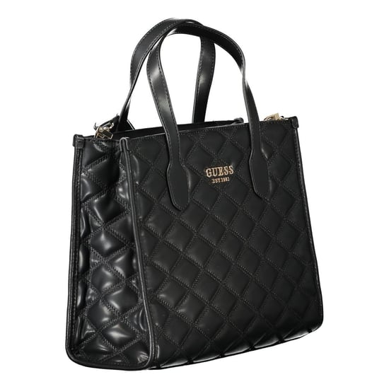 Schwarze Polyethylen-Handtasche - Image 2