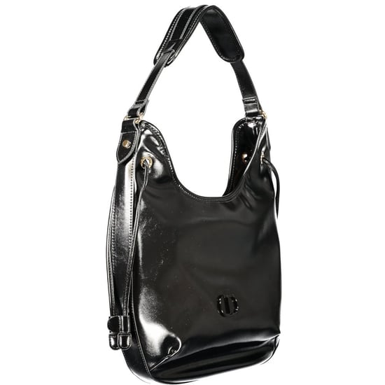 Schwarze Polyethylen-Handtasche - Image 2