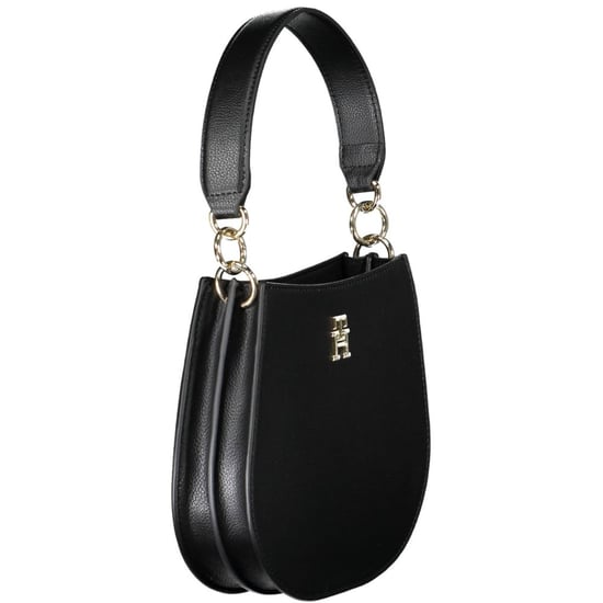 Tommy Hilfiger Schwarze Polyester Damenhandtasche - Image 3