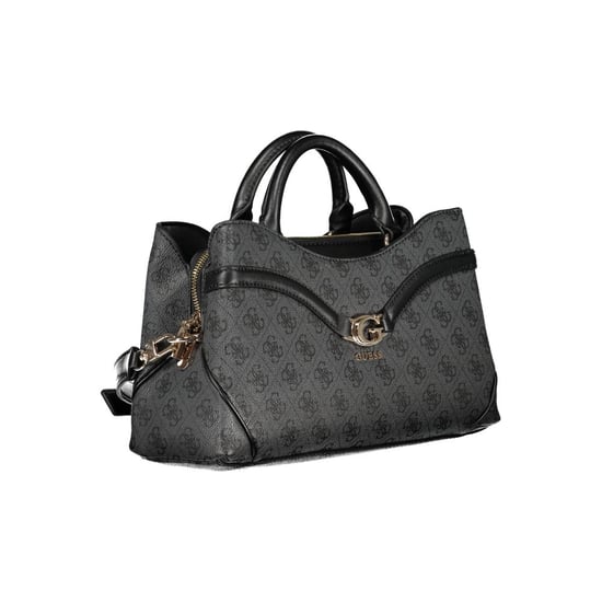 Schwarze Polyethylen-Handtasche - Image 2