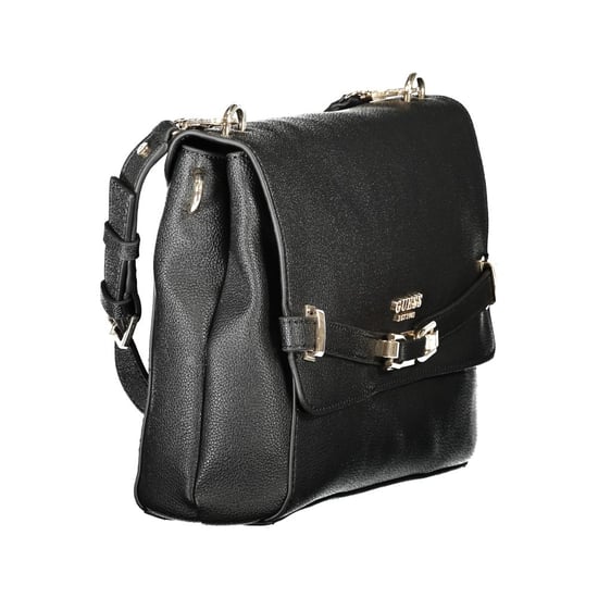 Schwarze Polyethylen-Handtasche - Image 2