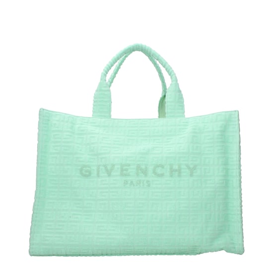 Grüne Stoff-Handtasche - Image 1