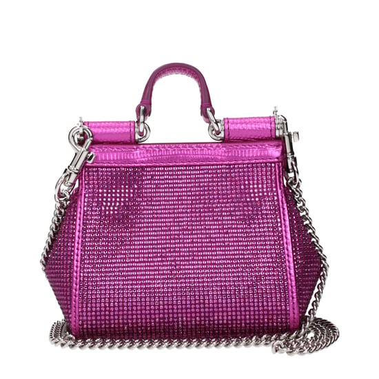 Rosa Satin-Handtasche - Image 2