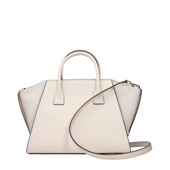 Beige Lederhandtasche - Image 2