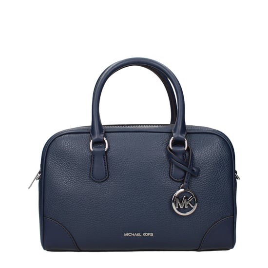 Blaue Lederhandtasche - Image 1