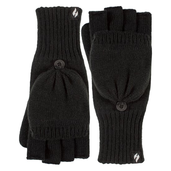 Damen Herren Thermo-Umwandlungs-Handschuhe mit fingerloser Option - Image 3