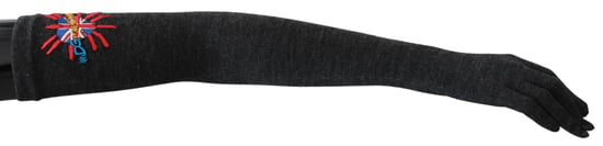 Dolce & Gabbana Elegante Wollhandschuhe für Damen in Ellbogenlänge - Image 1
