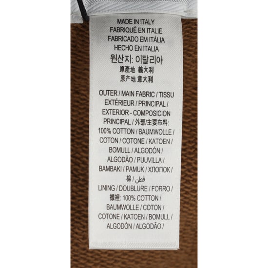 Burberry Kapuzen-Dickey aus braunem Baumwollstoff - Image 6