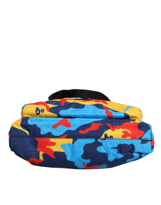 Mehrfarbige Camouflage Nylon Einkaufstasche - Image 5
