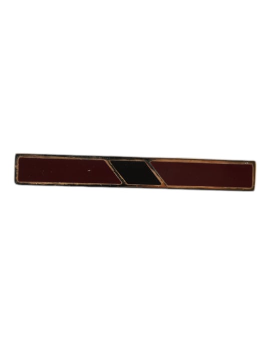Mehrfarbige goldfarbene Messing-Krawattennadel - Image 1