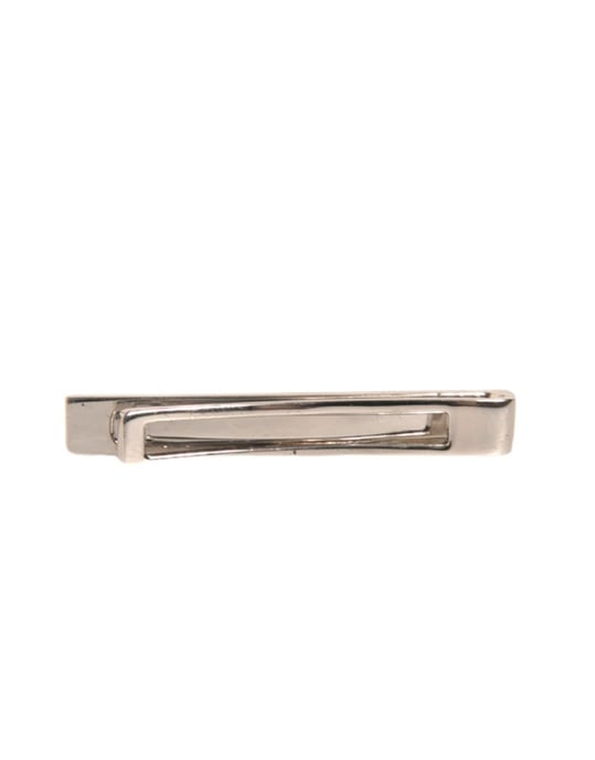 Silberfarbene Messing-Logo-Marken-Nadelklammer - Image 3
