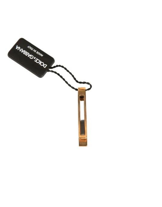 Goldene Krawattennadel mit Rubineinsatz - Image 4