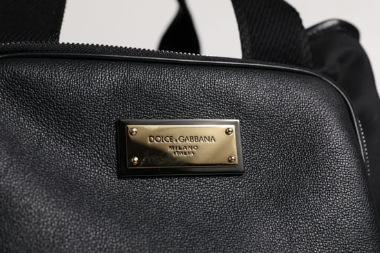 Schwarze Schultergurt Haustiertrage Tasche mit Logo-Plakette - Image 2