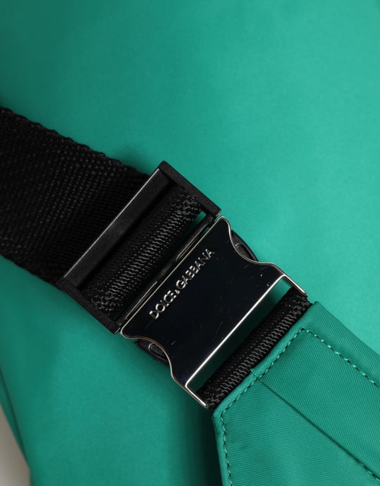 Grüne Logo-Plakette Nylon Hüfttasche Männer Borse Tasche - Image 5