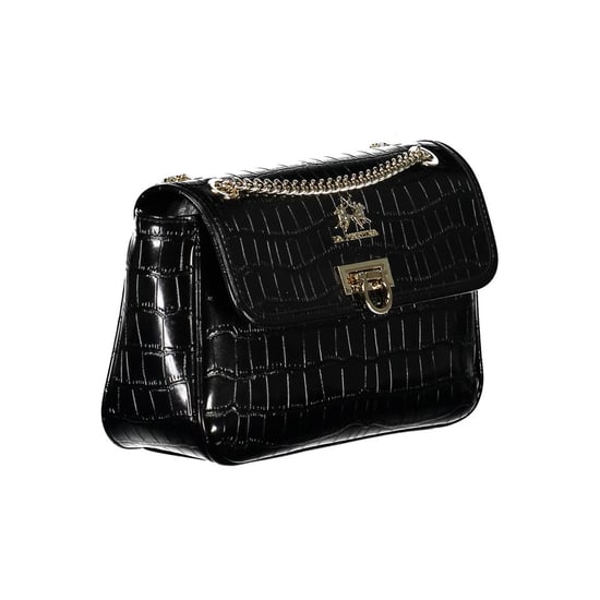 La Martina Schwarze Polyethylen-Handtasche - Image 3