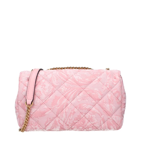 Rosa Stoff Schultertasche - Image 2