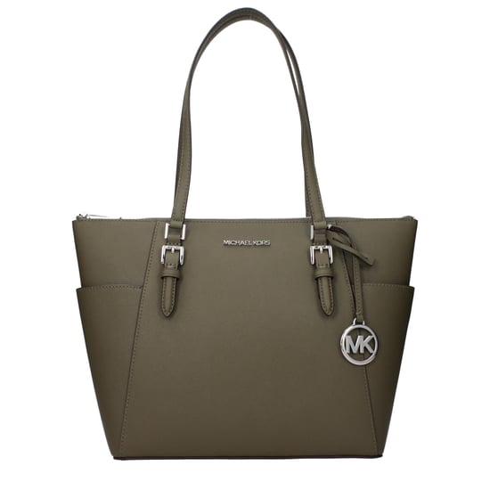 Michael Kors Leder-Umhängetasche - Grün - Image 1