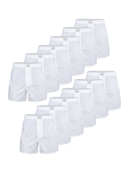 Lakeford & Sons Herren Boxer American Boxershorts Herren 12-Pack in klassischen DesignsBoxershorts, Unterhose, Boxerbriefs - Image 1
