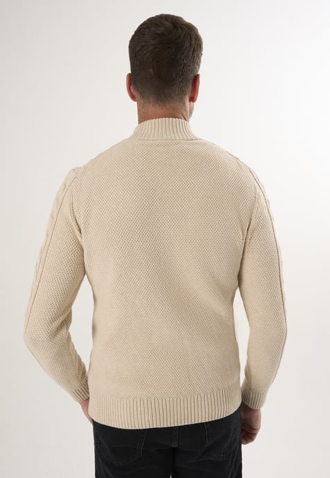 Strickjacke Strickjacke Mit Durchgehendem Reißverschluss - Image 4