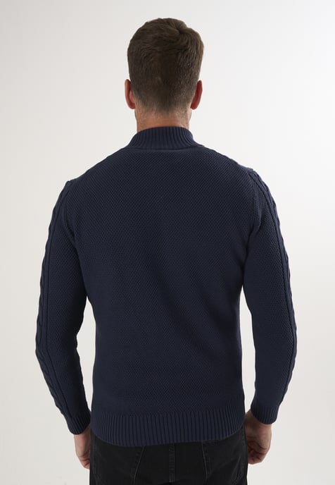 Strickjacke Strickjacke Mit Durchgehendem Reißverschluss - Image 4