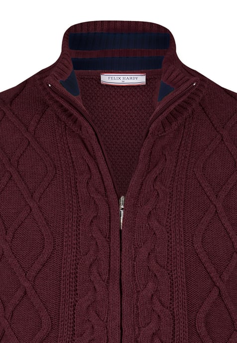 Strickjacke Strickjacke Mit Durchgehendem Reißverschluss - Image 2