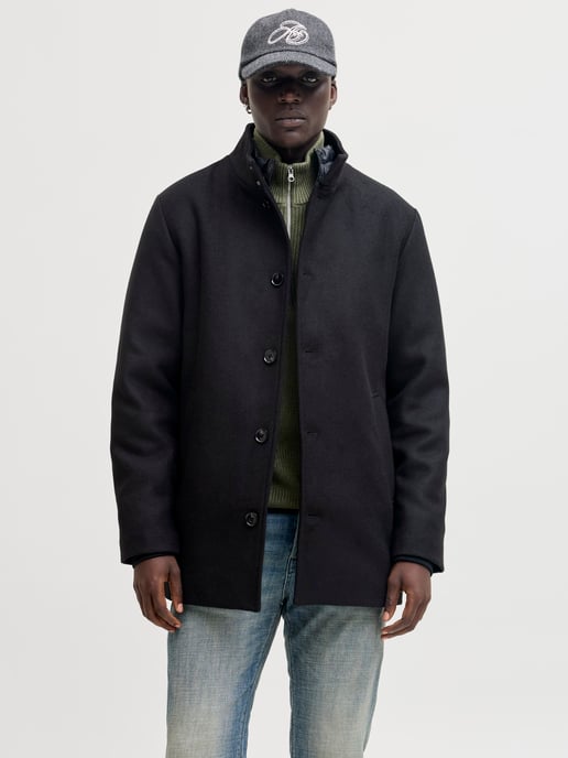 Jack & Jones Detroit Coat Jacket Schwarz - Image 2