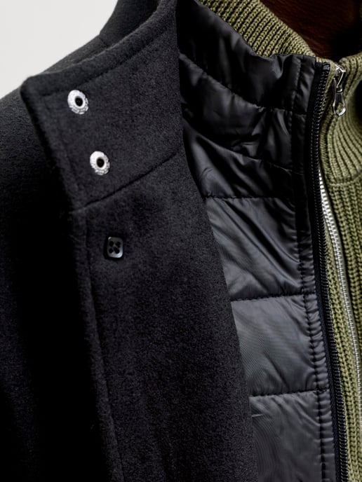Jack & Jones Detroit Coat Jacket Schwarz - Image 6