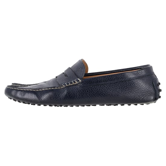 Tod's Penny Fahrerschuhe aus dunkelblauem Leder - Image 4