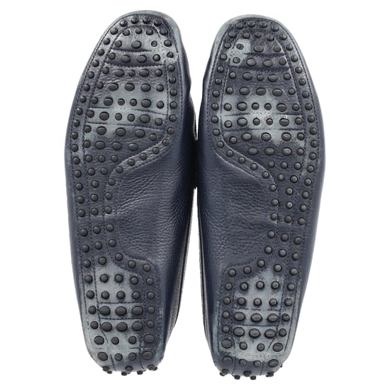 Tod's Penny Fahrerschuhe aus dunkelblauem Leder - Image 6