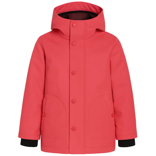 Hunter Leichte Gummierte Kinderjacke Pink - Image 1