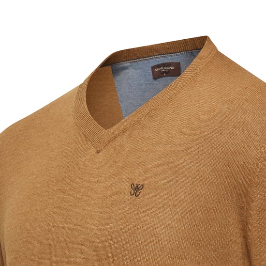 Cappuccino Italia Trui Salerno Pullover Braun - Image 2