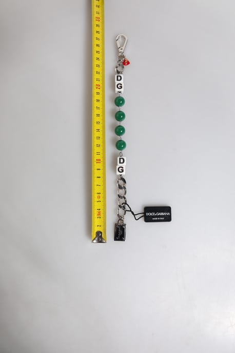 Silberne Messingperlen Würfel Logo Verzierungsarmband - Image 3
