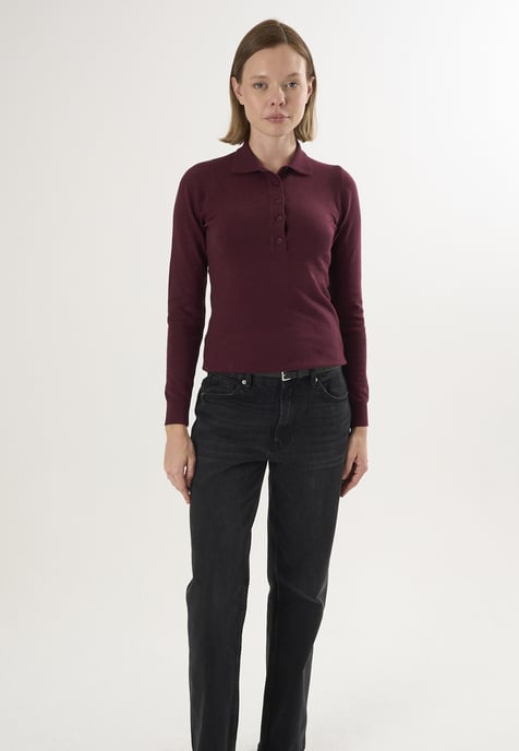 Pullover Pullover Mit Rollkragen Und Knöpfen - Image 2