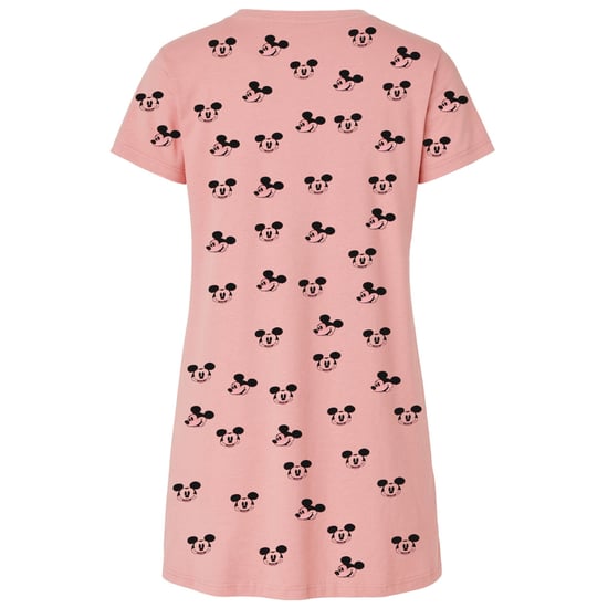 Disney Mickey Kopf AOP Damen Pink Schlaf T-Shirt - Image 2